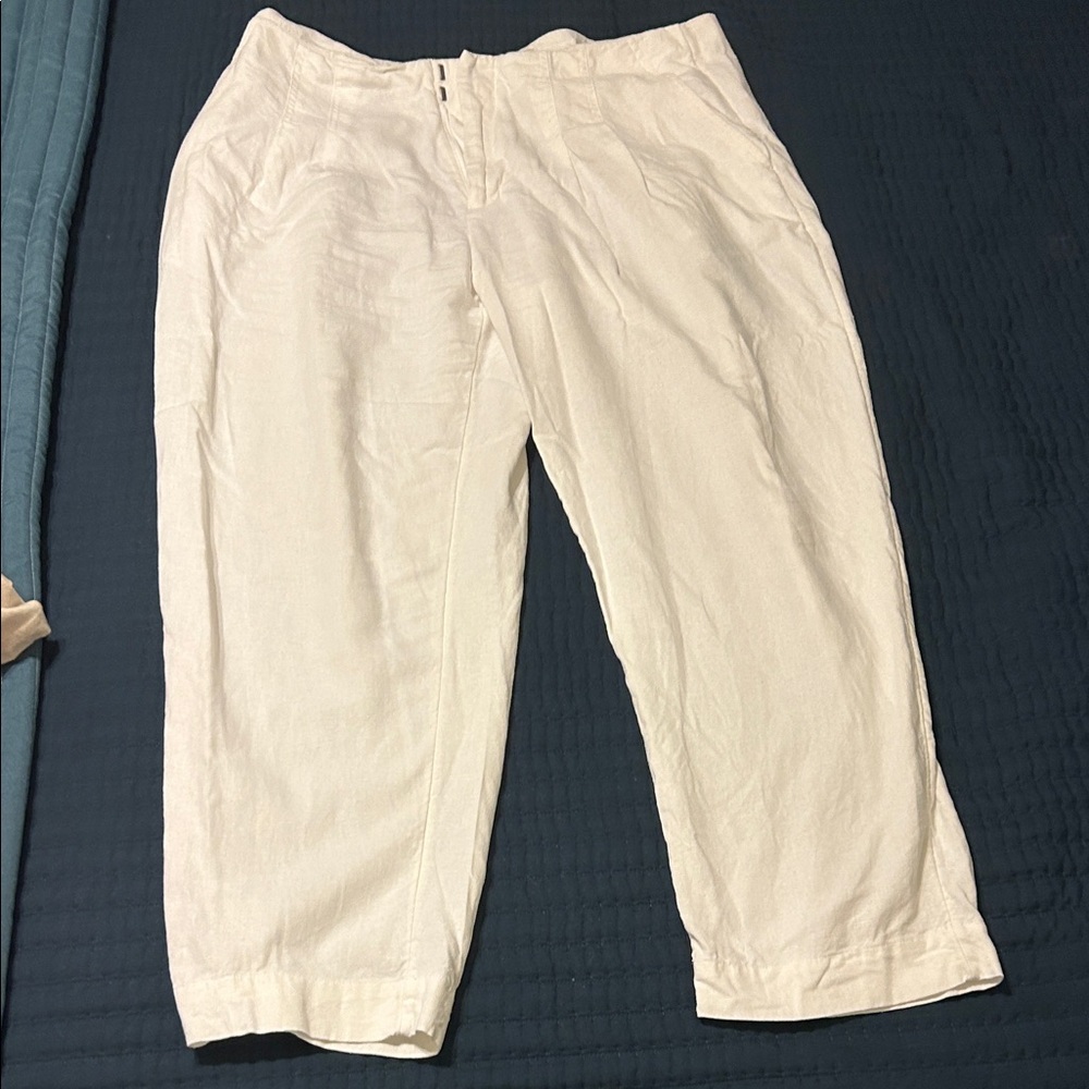 white linen pant 14